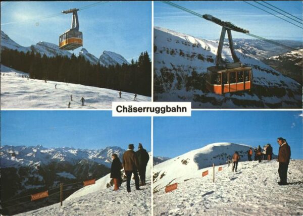 Seilbahn Iltios Chäserruggbahn Unterwasser