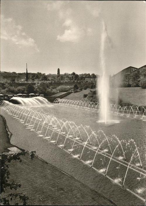 Bundesgartenschau Stuttgart Die großen Wasser Haupteingan