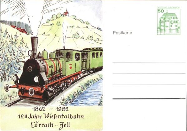 Lokomotive Wiesentalbahn Lörrach-Zell