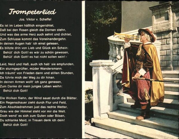 Trompeter Scheffel Trompeterlied