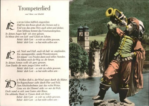 Trompeter Scheffel Trompeterlied