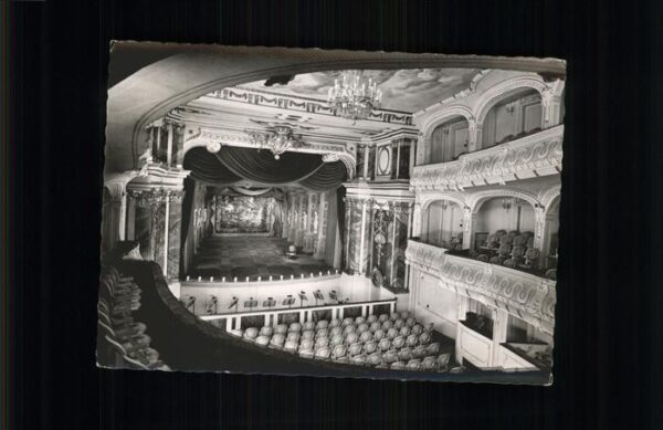 Theater Schwetzingen Schloßgarten Rokoko-Theate
