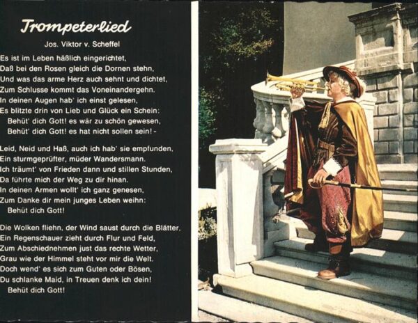Trompeter Scheffel Trompeterlied