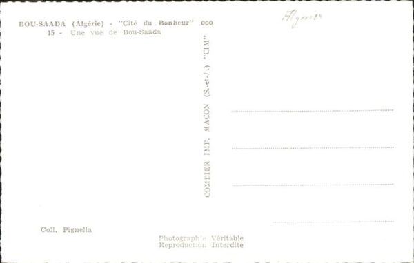 Bou Saada Vue generale – Bild 2