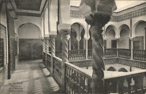 Alger Algerien Interieur de l'ancien Archeveche