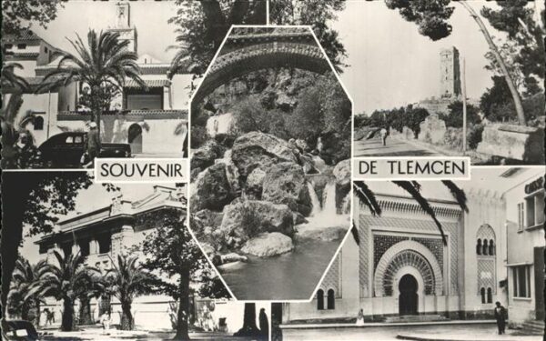 Tlemcen Vue d_ensemble tour cascade