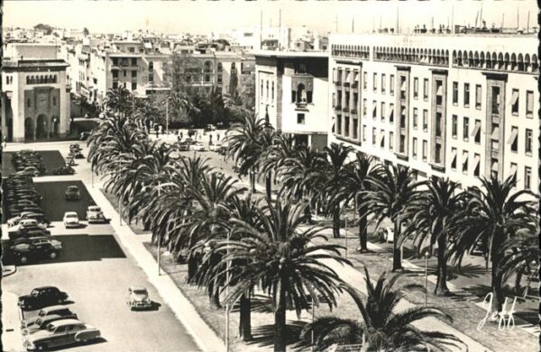 Rabat Marokko Avenue Mohamed V
