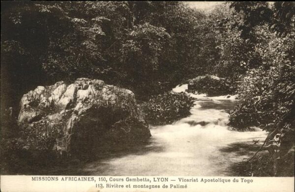 Palime Togo Riviere et montagnes missions africaine