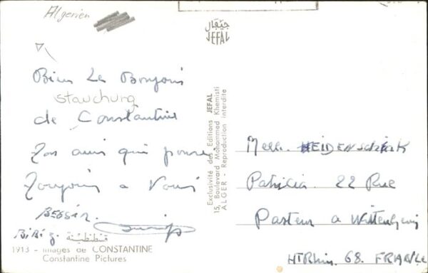 Constantine Algerien Vue d_ensemble pont Brücke – Bild 2