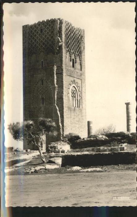 Rabat Marokko La Tour Hassan