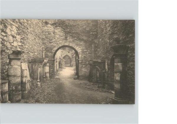 Gent Gand Flandre Ruines d_Abbaye de Saint Bavon