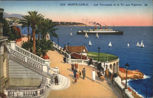 Monte-Carlo Les Terrasses et le Tir aux Pigeons