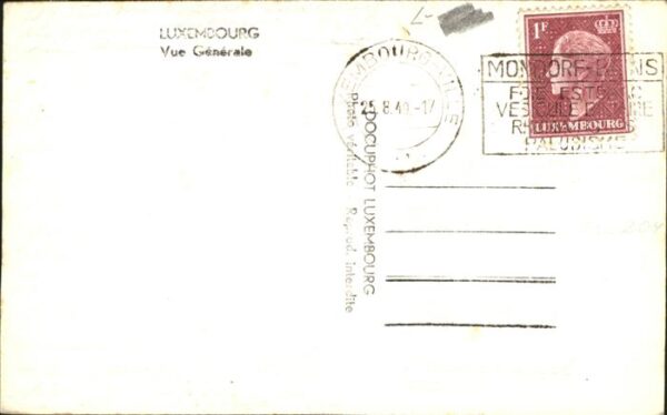 LUXEMBOURG  Luxemburg Vue generale Viadukt – Bild 2