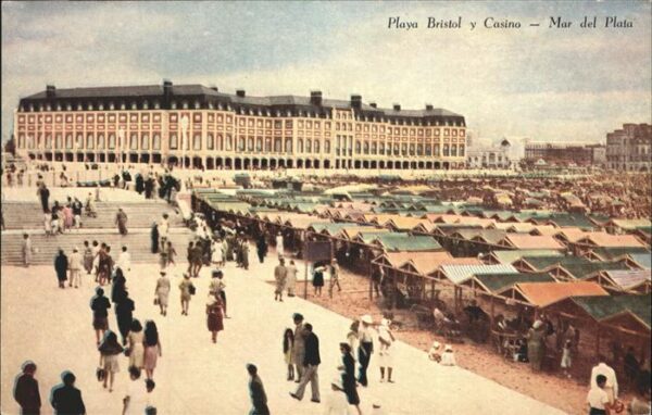 Mar del Plata Playa Bristol y Casino