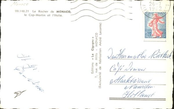 Monaco Le Rocher Cap Martin et Italie – Bild 2