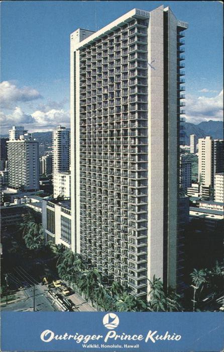 Honolulu Outrigger Prince Kuhio Hotel