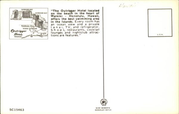 Honolulu Waikiki Beach Outrigger Hotel – Bild 2