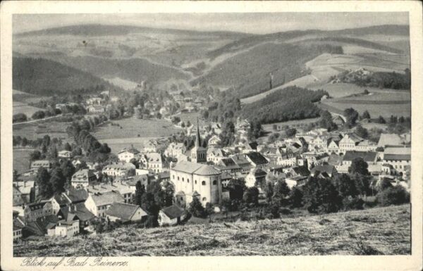 Bad Reinerz Niederschlesien Panorama