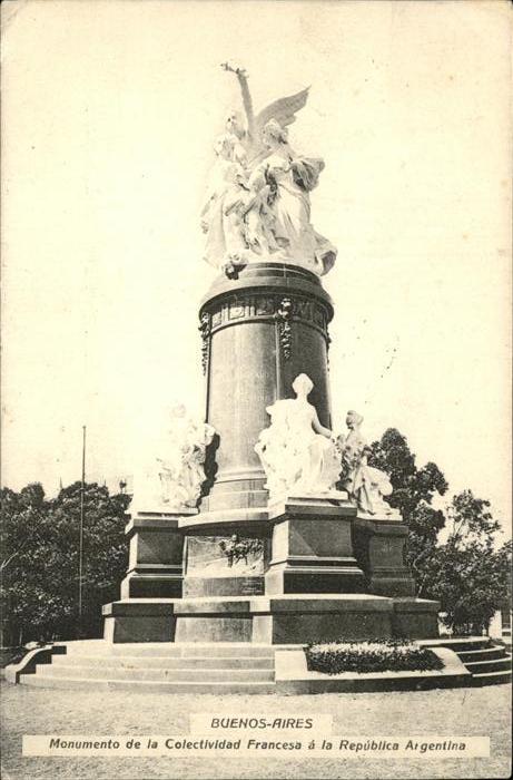 Buenos Aires Monumento de la Colectividad Francesa a