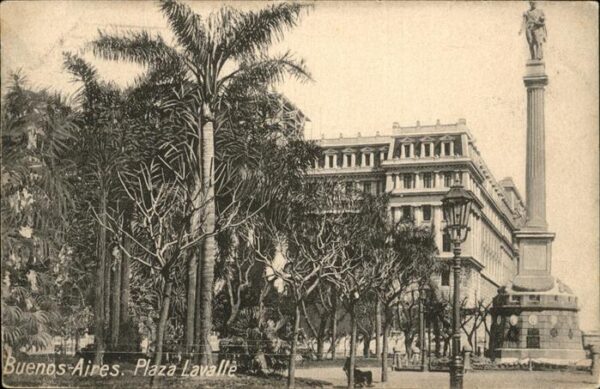 Buenos Aires Plaza Lavalle Monumento