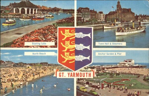 Yarmouth Boating Lake North Beach Town Hall Stea