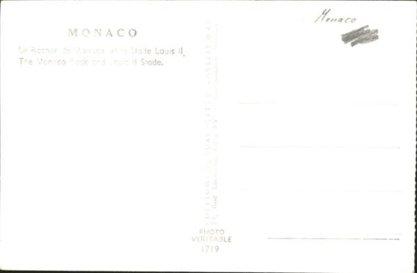 Monaco Le Rocher et le Stade Louis II – Bild 2