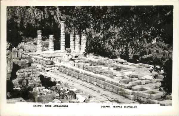 Delphi Delfi Temple d_Apollon
