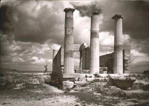 Rhodos Rhodes Aegaeis Tempelruine