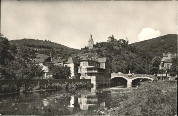 Vianden Pont de l'Our et Chateau
