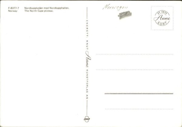 Nordkapp Nordkap Norge Nordkapplataet med Nordkapphallen – Bild 2