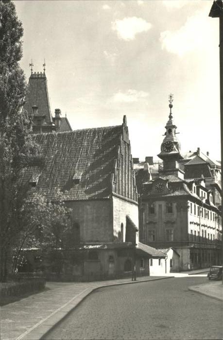 Prag Prahy Prague Altneu Synagoge