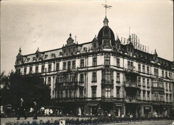 Czestochowa Schlesien Fragment sredmiescia