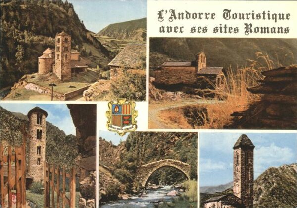 Andorra Capellen Brücke Wappen