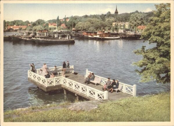 Stockholm Waldemarsudde Schiffe