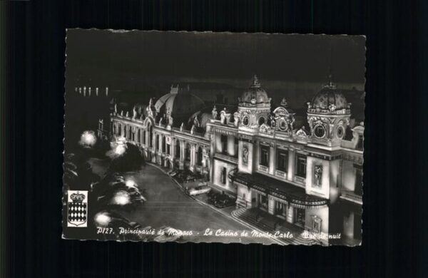 Monte-Carlo Casino bei Nacht