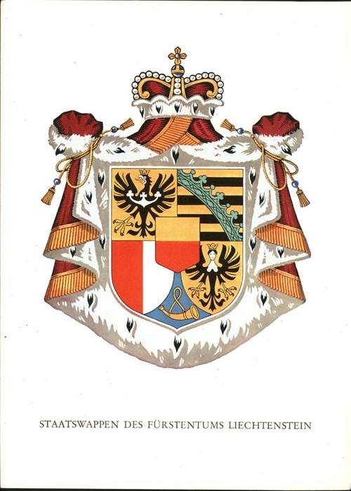Liechtenstein  Staatswappen