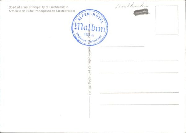 Liechtenstein  Staatswappen – Bild 2