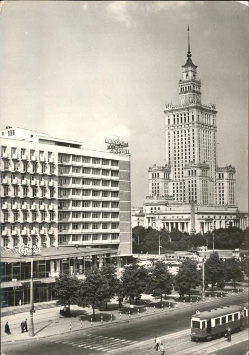 Warschau Masowien Hotel Metropol Strassenbahn