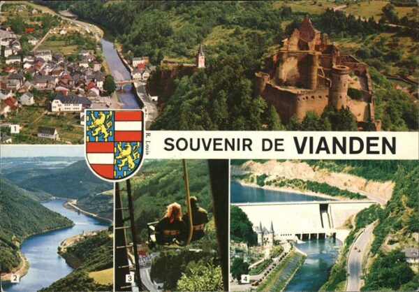 Vianden Chateau et la Ville Vallee de l'Our Bar