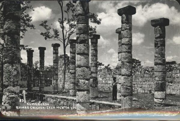 Chichen Itza Elmercado Ruinas Chichen