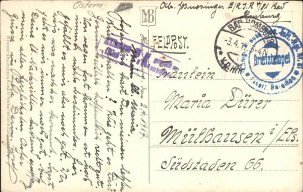 Verlag Meissner und Buch 2262 Ostern Blumenkorb – Bild 2