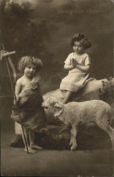 Schafe Ostern Kinder