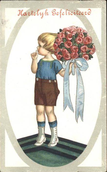 Geburtstag Kind Rosen Niederlande