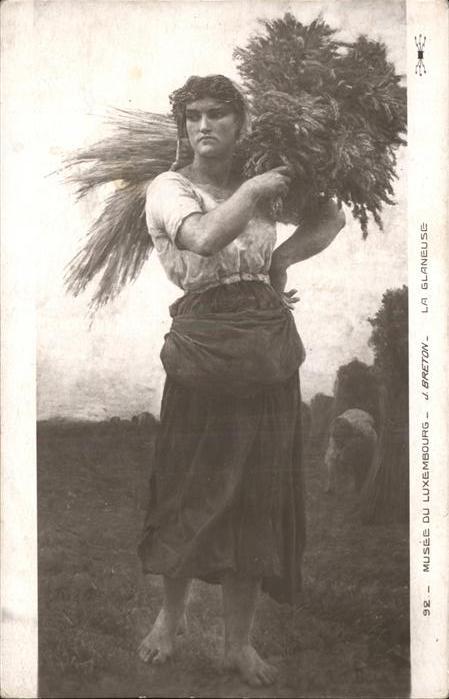 Landwirtschaft La Glaneuse J. Breton Nr. 98 Musee Luxe