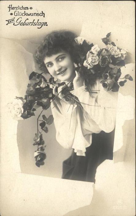 Geburtstag Rosen Kind