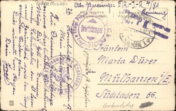Geburtstag Hufeisen Kleeblatt – Bild 2