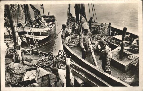 Fischerei Le Crotoy Bale de la Somme