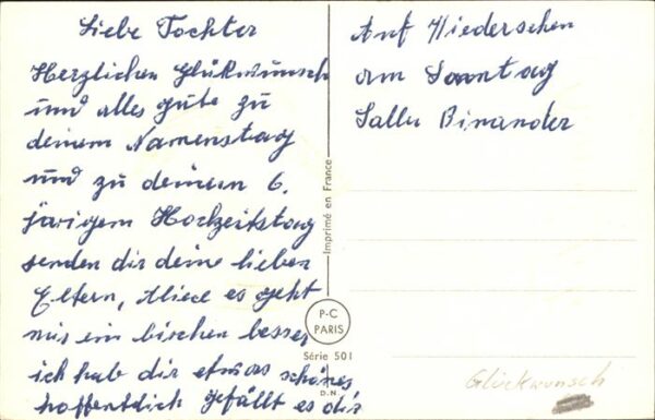 Hufeisen Rosen Glüchwunsch – Bild 2
