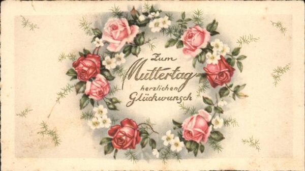 Muttertag Rosen Glückwunsch