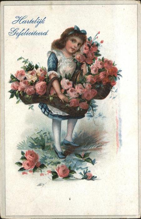 Geburtstag Rosen Kind Niederlande